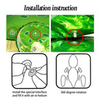 Uorbmaio Giant 3D Dinosaur Balloons 4-Pack – Self-Standing Foil Party Decor