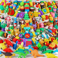 URSKYTOUS 151Pcs Animal Erasers Puzzle Set – Classroom Prizes & Party Favors