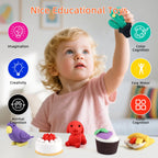 URSKYTOUS 150Pcs Animal Erasers Bulk - 3D Puzzle Erasers for Kids, Classroom Rewards & Party Favors