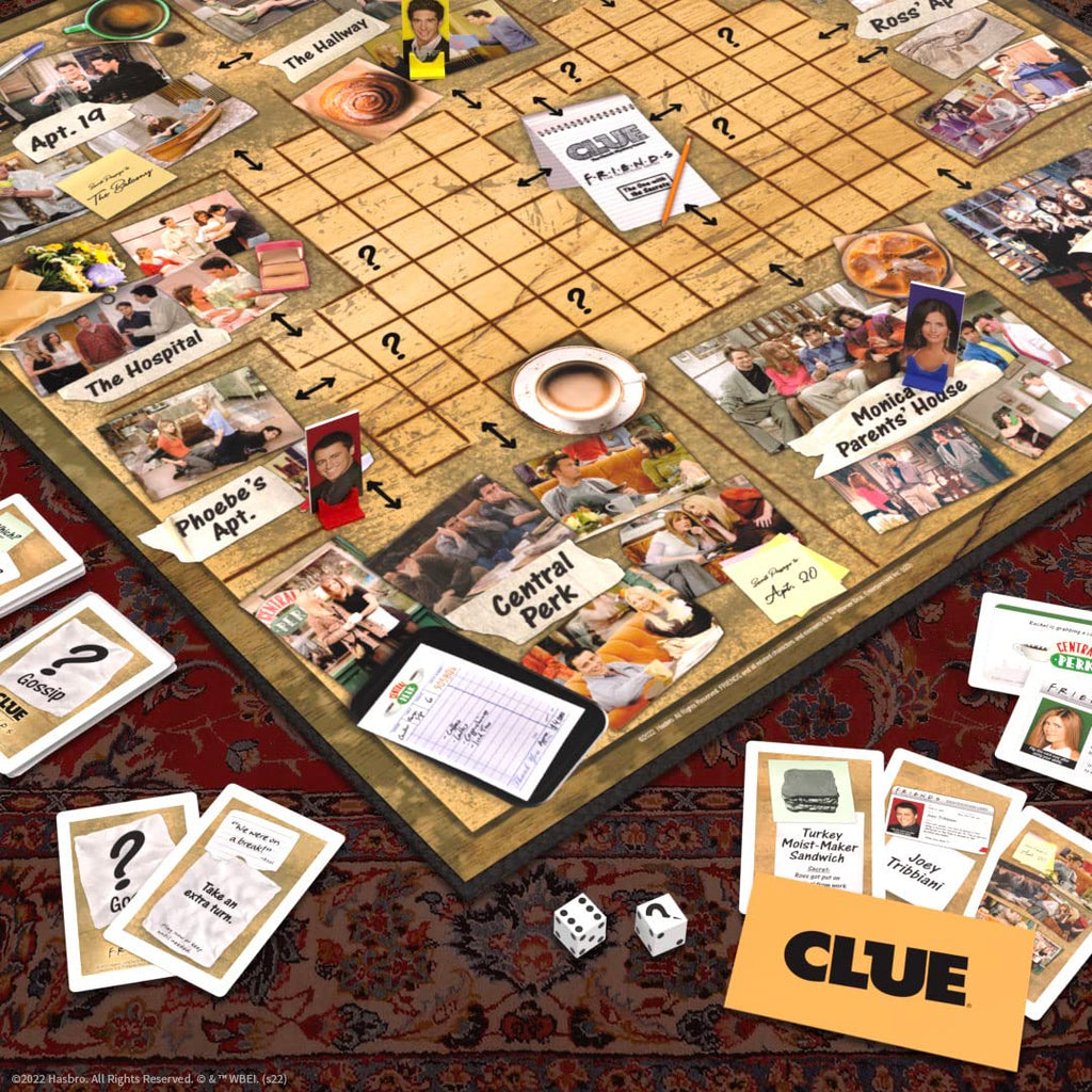 CLUE: Friends – Officially Licensed Collectible Board Game by USAOPOLY