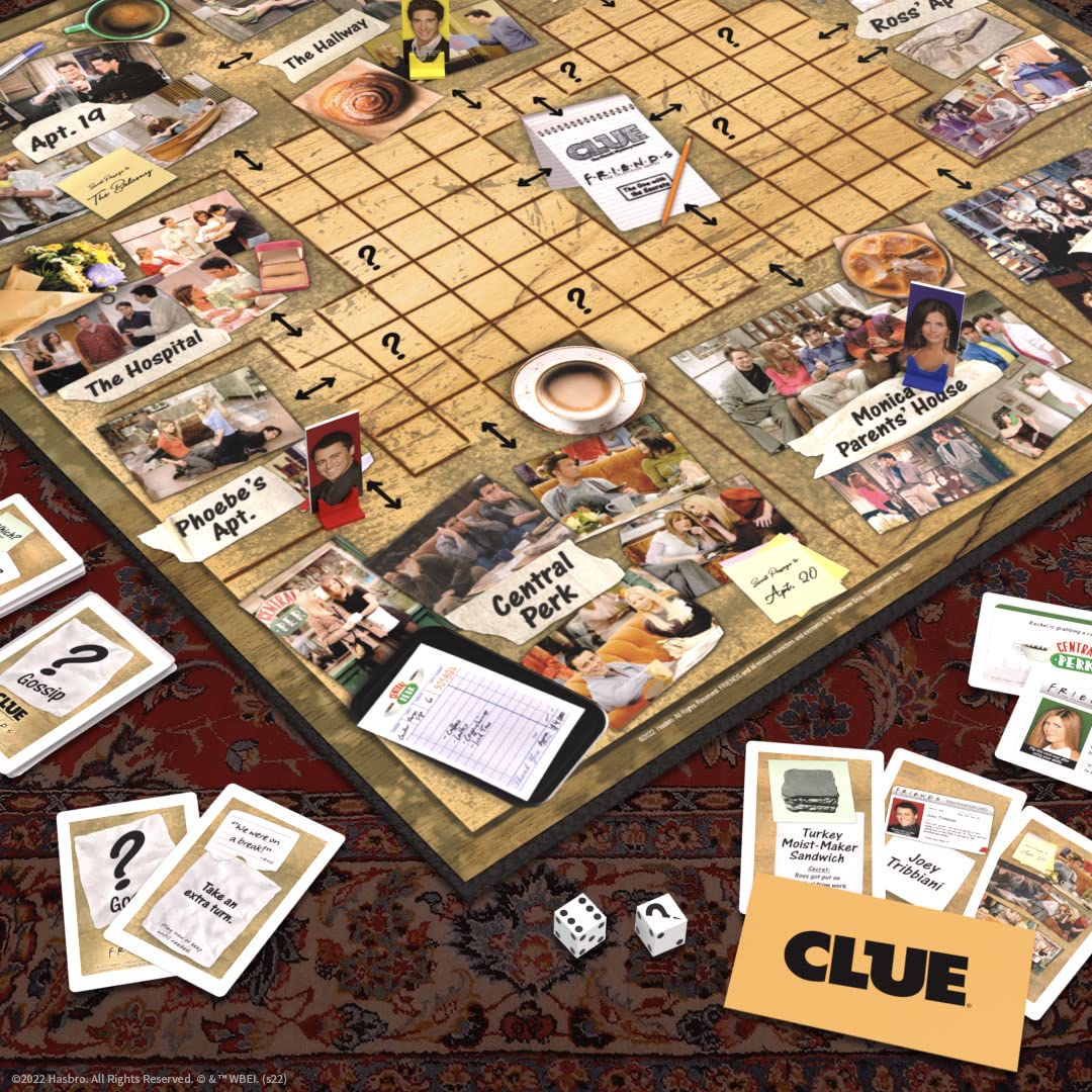 CLUE: Friends – Officially Licensed Collectible Board Game by USAOPOLY
