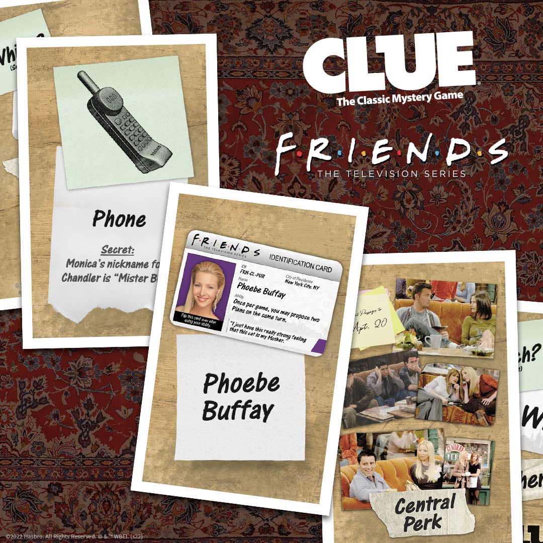 CLUE: Friends – Officially Licensed Collectible Board Game by USAOPOLY