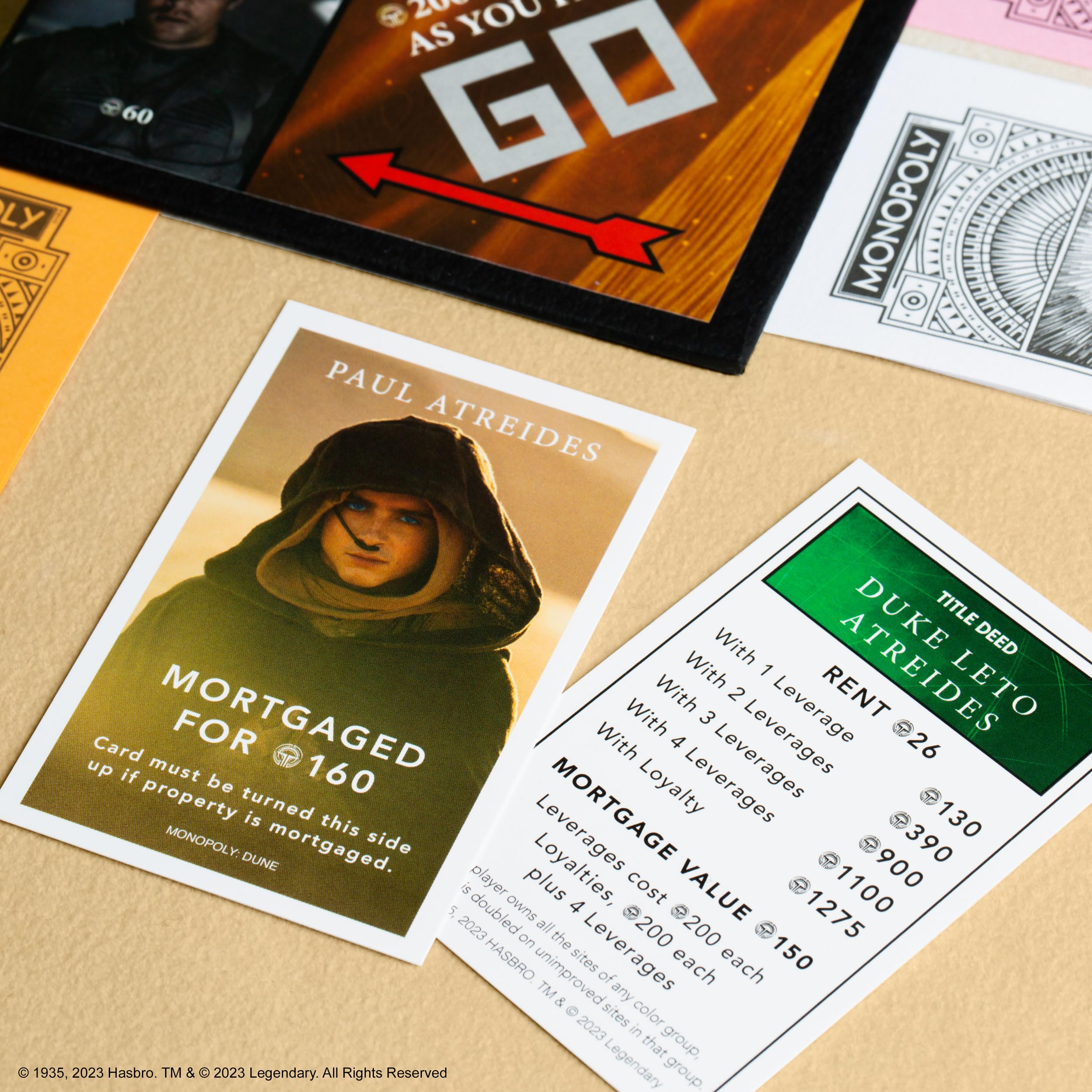 Monopoly: Dune | Officially Licensed Board Game by USAOPOLY – Play as The Ducal Ring, Crysknife & More