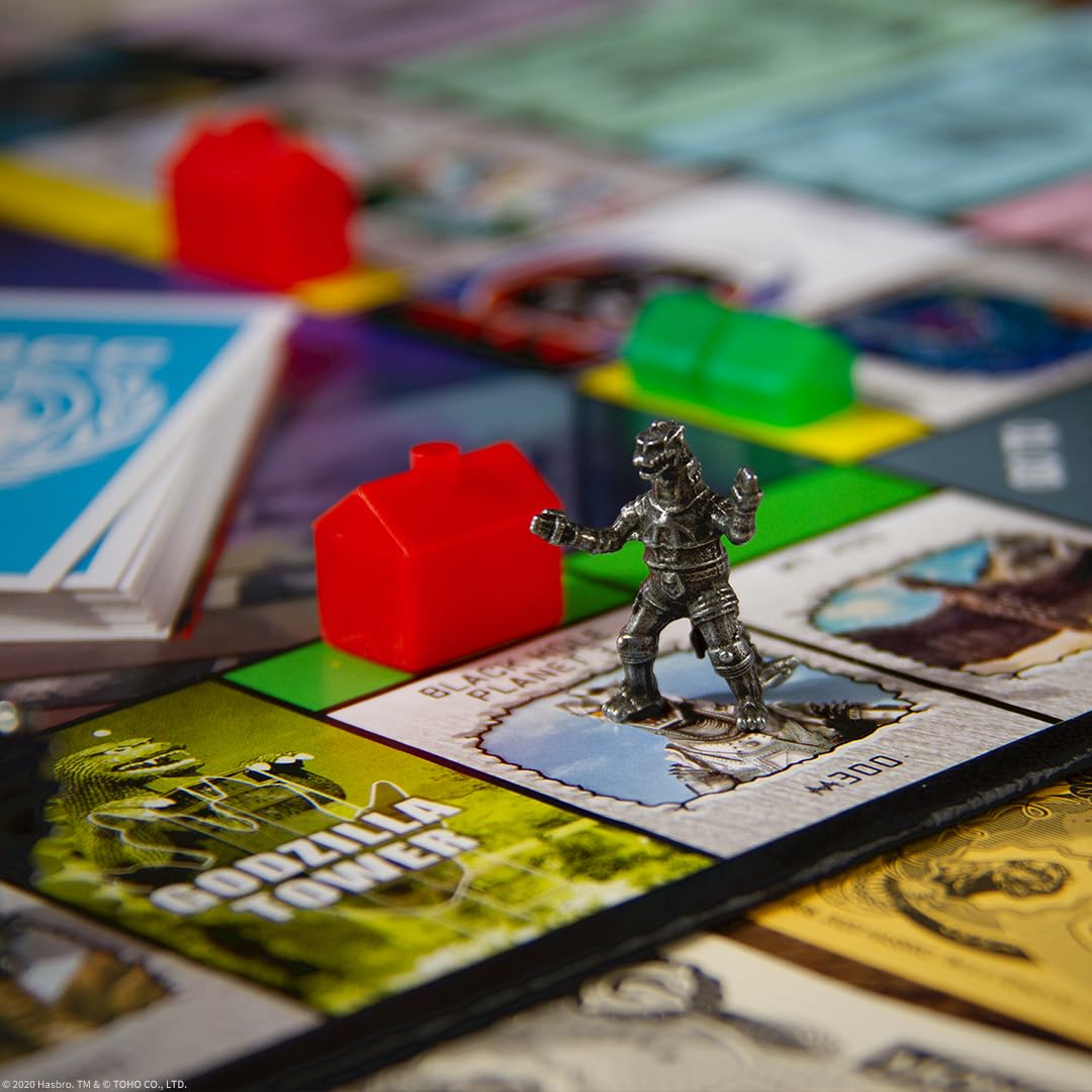 Monopoly: Godzilla by USAOPOLY – Collectible Kaiju Board Game