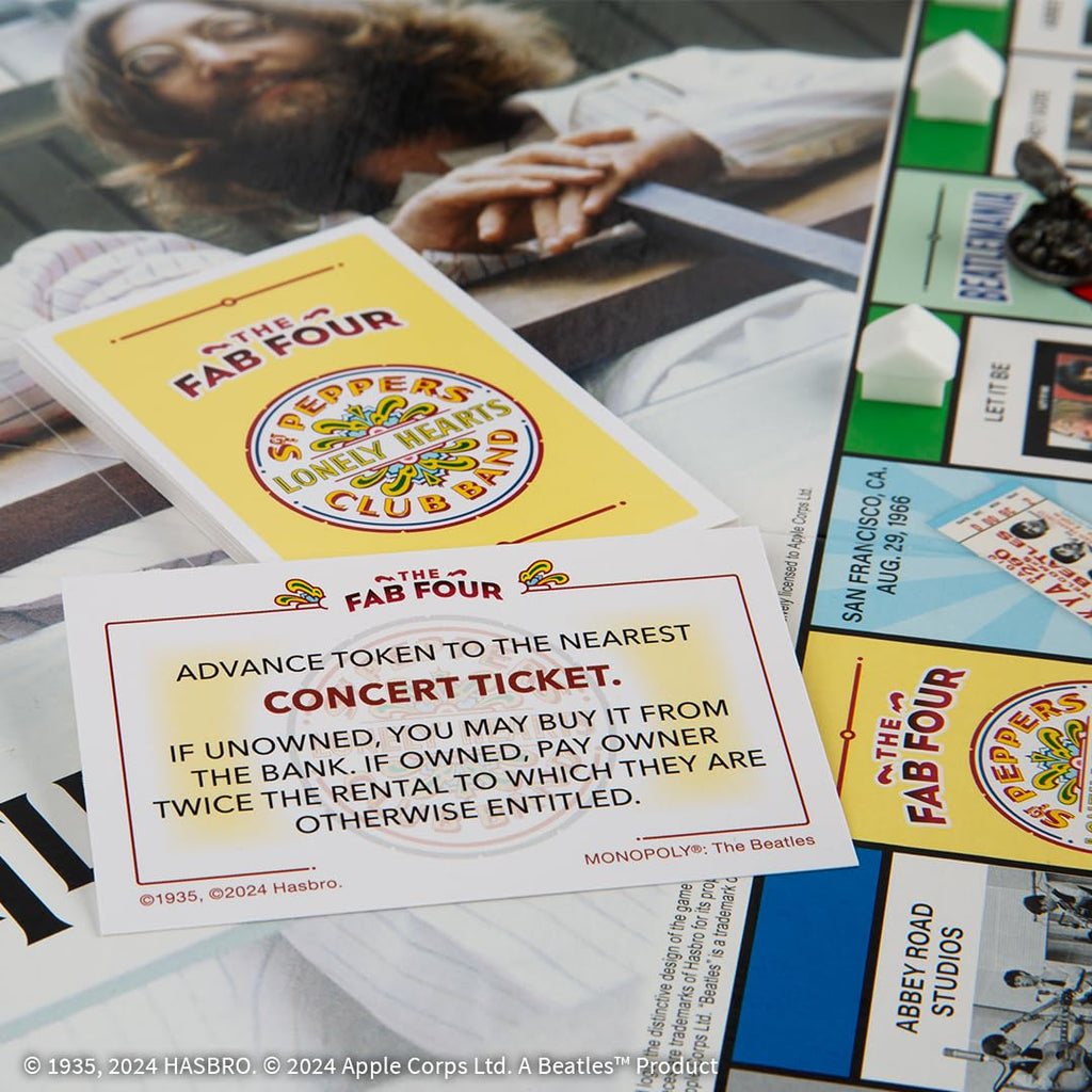 Monopoly: The Beatles Edition by USAOPOLY – Officially Licensed Collectible Board Game for 2-6 Players