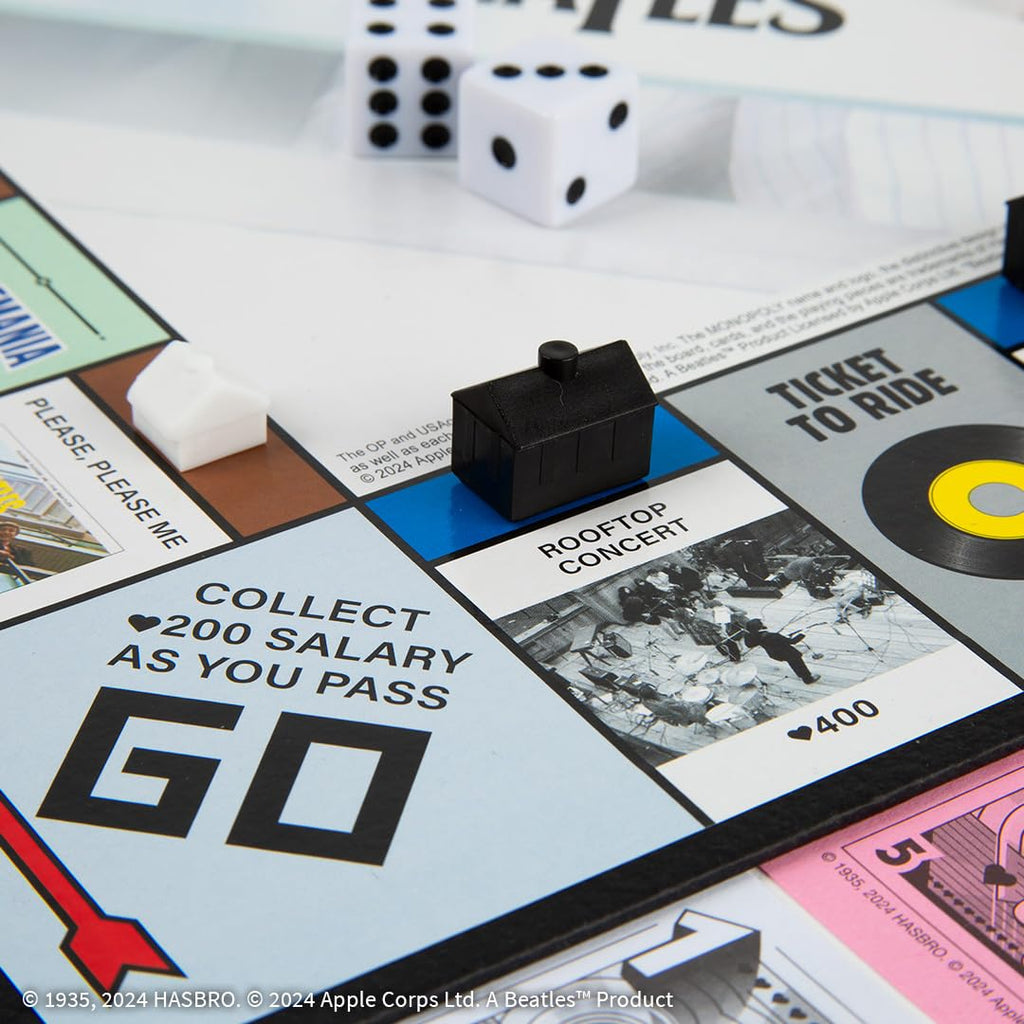 Monopoly: The Beatles Edition by USAOPOLY – Officially Licensed Collectible Board Game for 2-6 Players