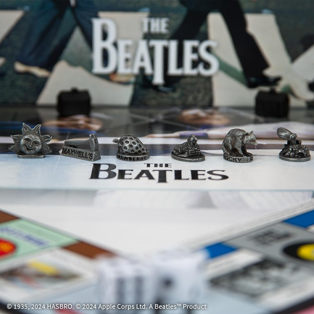 Monopoly: The Beatles Edition by USAOPOLY – Officially Licensed Collectible Board Game for 2-6 Players