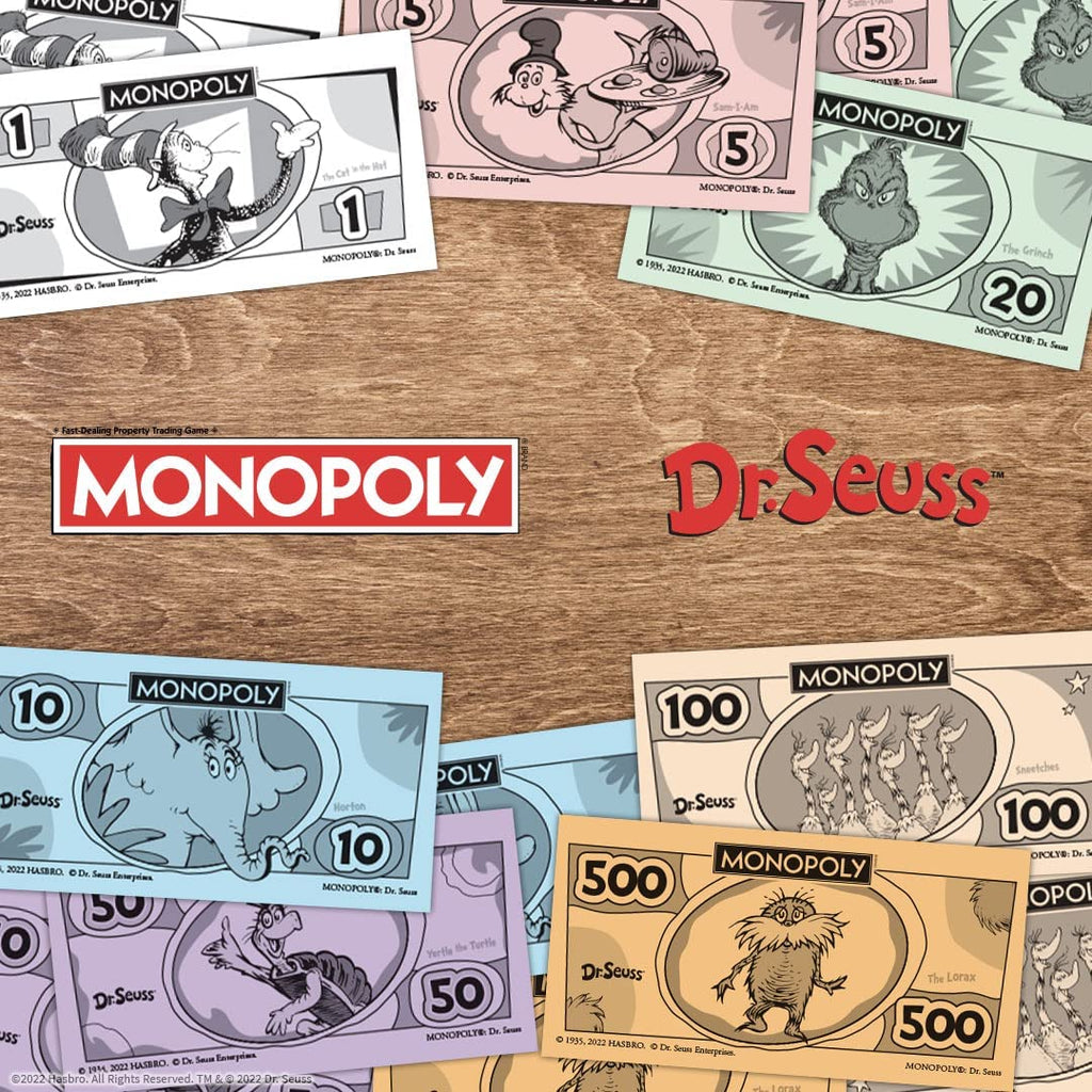 Monopoly: Dr. Seuss – Collectible Board Game by USAOPOLY | Officially Licensed