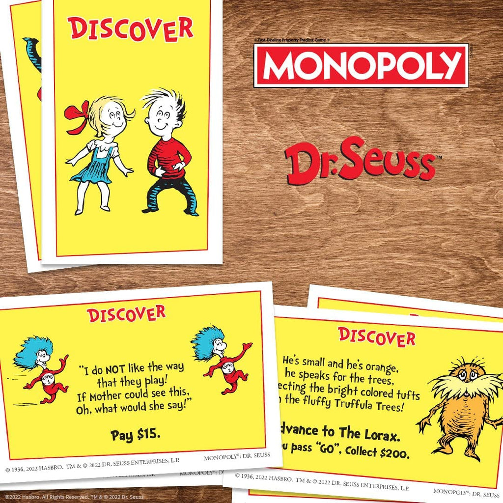Monopoly: Dr. Seuss – Collectible Board Game by USAOPOLY | Officially Licensed