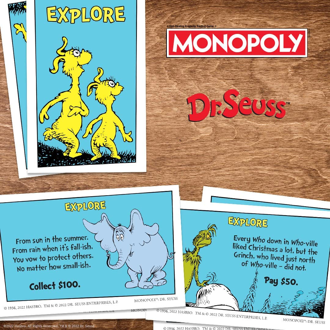 Monopoly: Dr. Seuss – Collectible Board Game by USAOPOLY | Officially Licensed