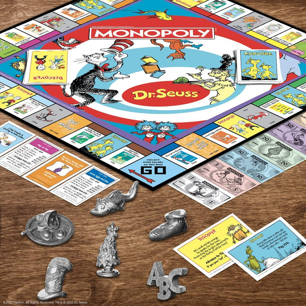 Monopoly: Dr. Seuss – Collectible Board Game by USAOPOLY | Officially Licensed