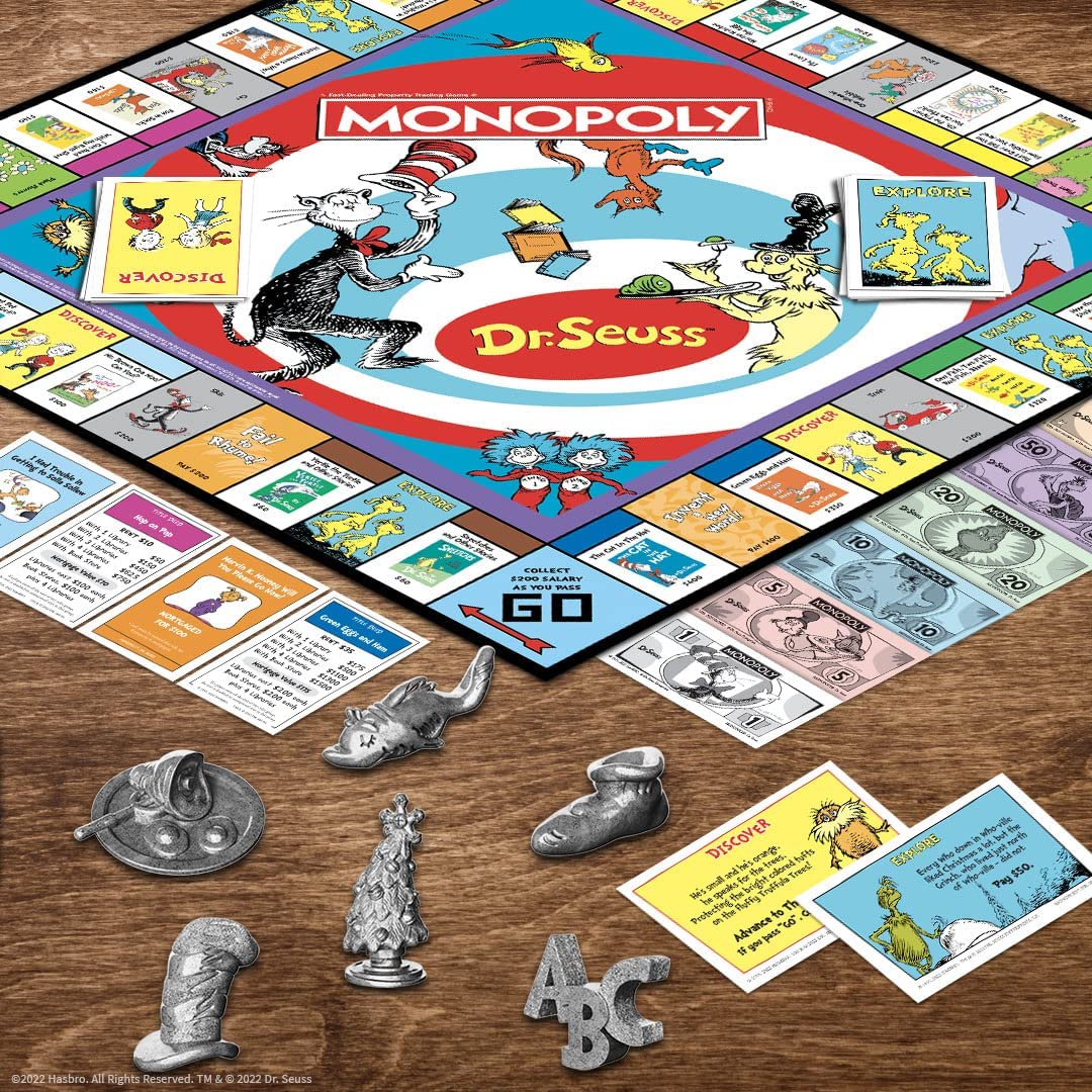 Monopoly: Dr. Seuss – Collectible Board Game by USAOPOLY | Officially Licensed