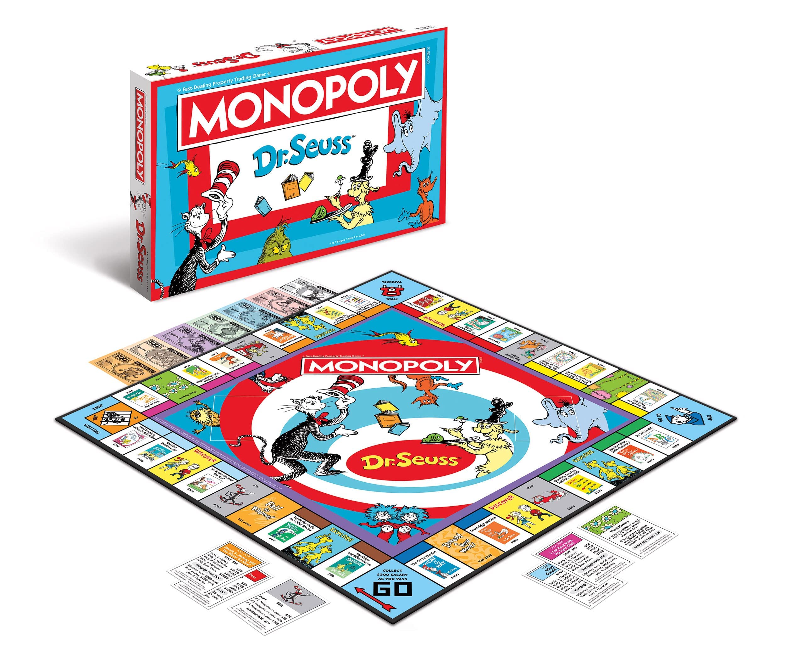 Monopoly: Dr. Seuss – Collectible Board Game by USAOPOLY | Officially Licensed
