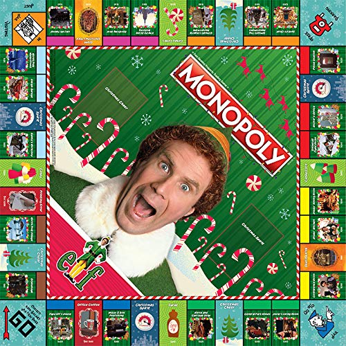 USAOPOLY Monopoly Elf – Officially Licensed Monopoly Game Based on Elf Movie