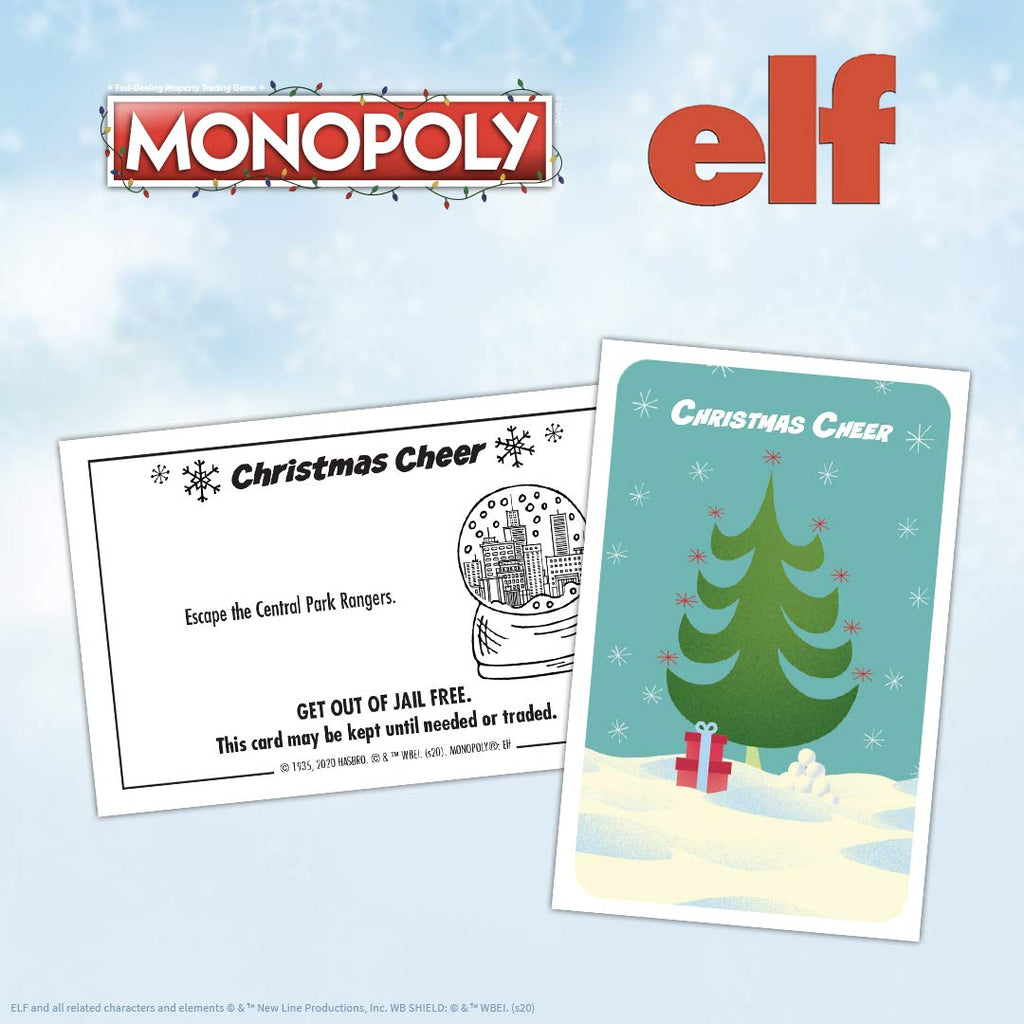 USAOPOLY Monopoly Elf – Officially Licensed Monopoly Game Based on Elf Movie