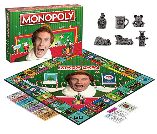 USAOPOLY Monopoly Elf – Officially Licensed Monopoly Game Based on Elf Movie