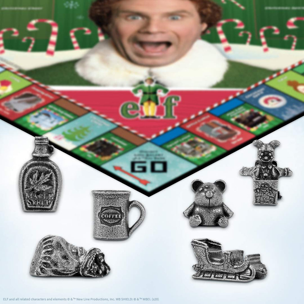 USAOPOLY Monopoly Elf – Officially Licensed Monopoly Game Based on Elf Movie