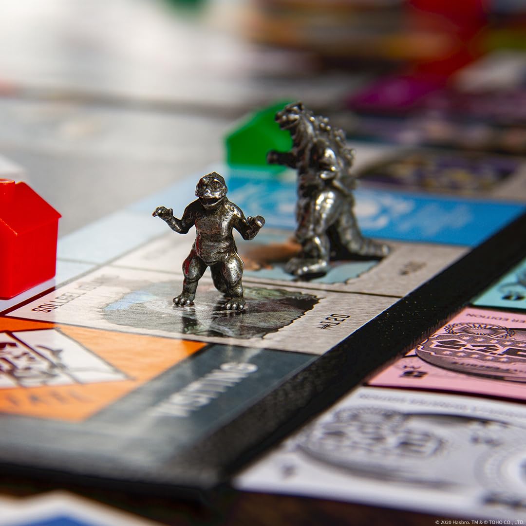 Monopoly: Godzilla by USAOPOLY – Collectible Kaiju Board Game