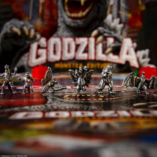 Monopoly: Godzilla by USAOPOLY – Collectible Kaiju Board Game