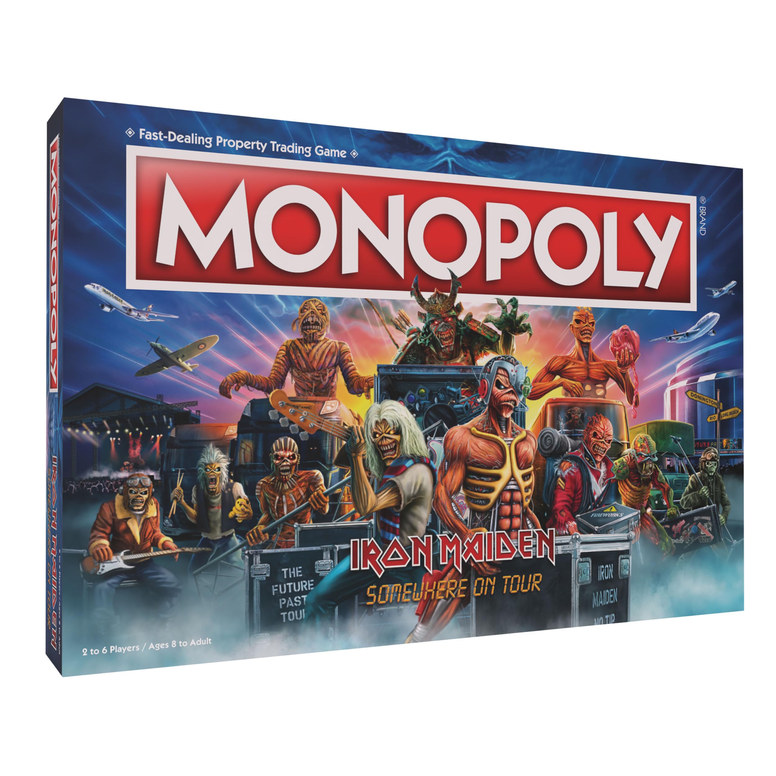 Monopoly Iron Maiden – Official Licensed Collectible Game by USAOPOLY