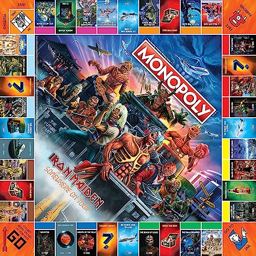 Monopoly Iron Maiden – Official Licensed Collectible Game by USAOPOLY