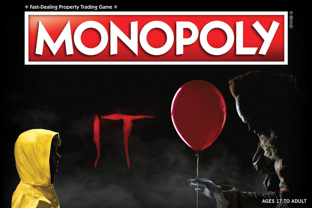 USAOPOLY Monopoly IT Board Game – Officially Licensed IT Film Edition