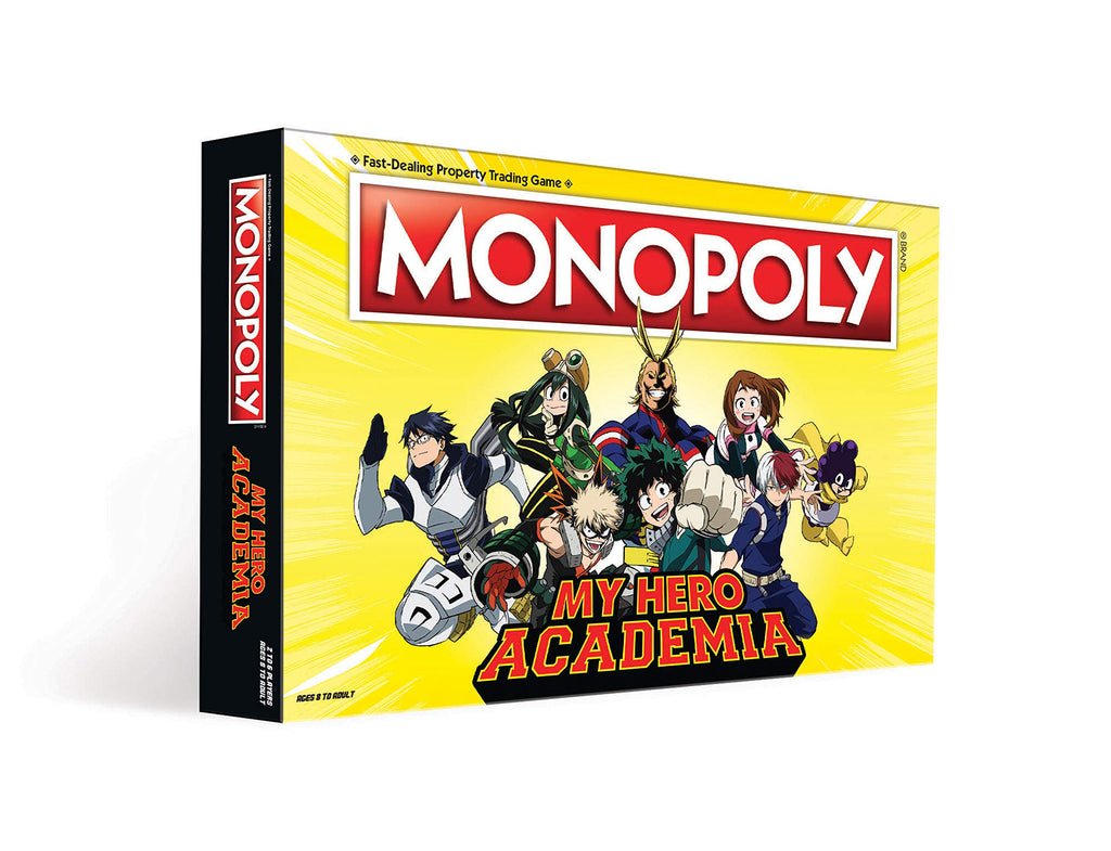 Monopoly: My Hero Academia Board Game | Officially Licensed | USAOPOLY