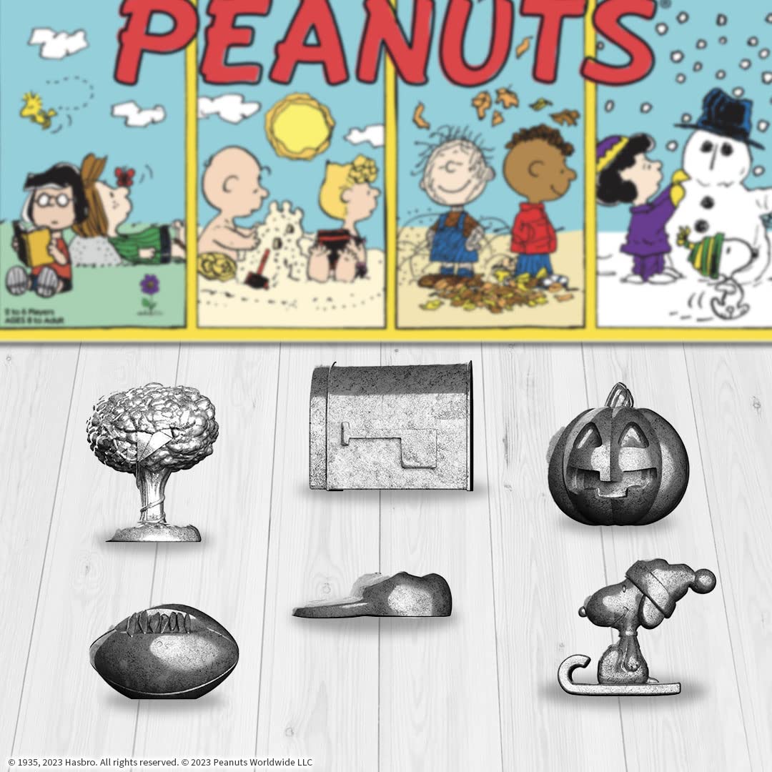 Monopoly Peanuts Edition – Officially Licensed with Snoopy Tokens | USAOPOLY