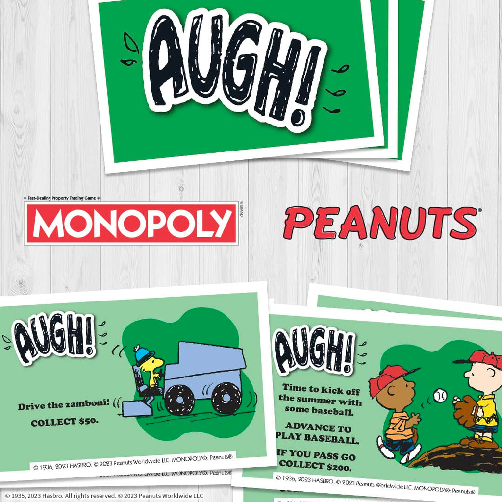 Monopoly Peanuts Edition – Officially Licensed with Snoopy Tokens | USAOPOLY