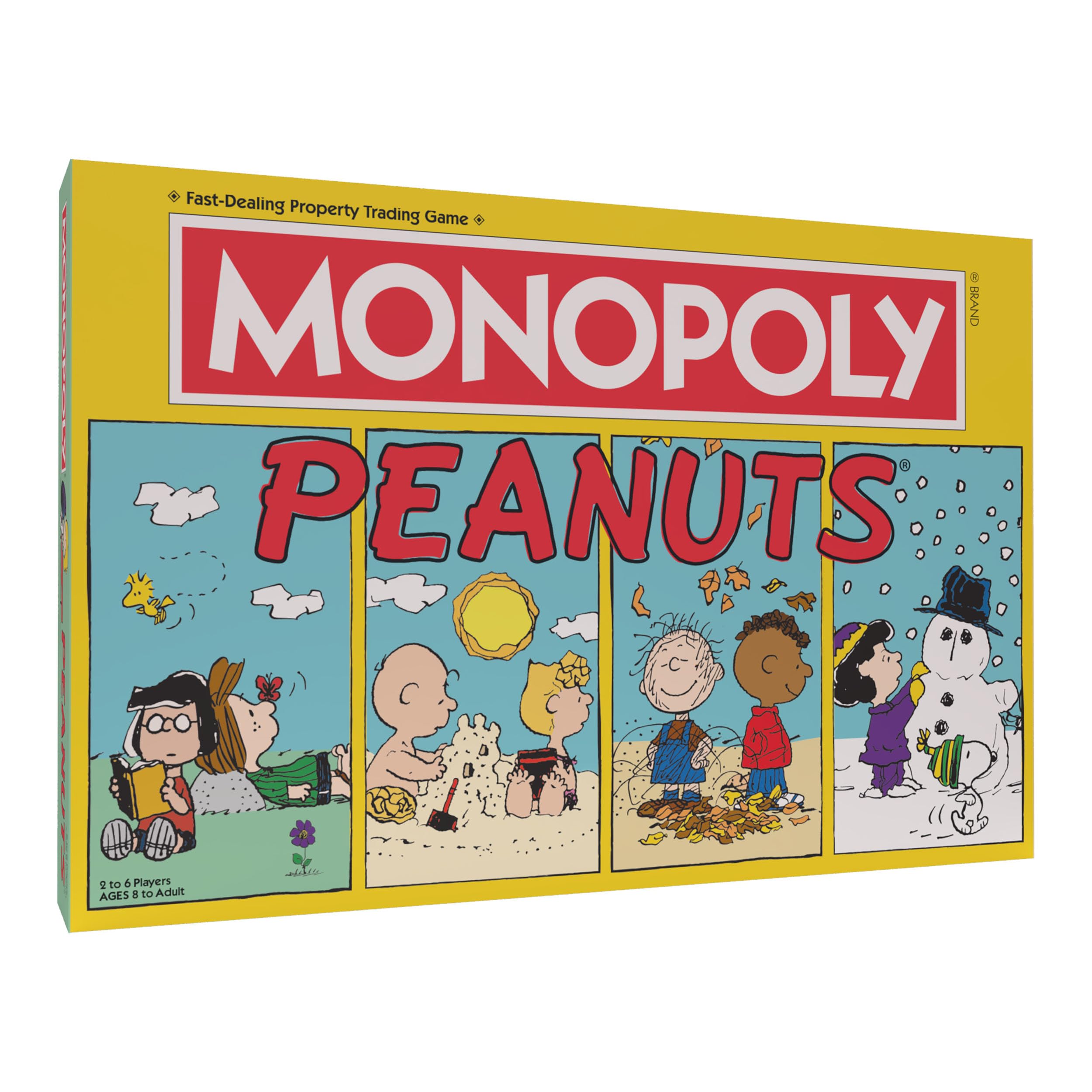 Monopoly Peanuts Edition – Officially Licensed with Snoopy Tokens | USAOPOLY
