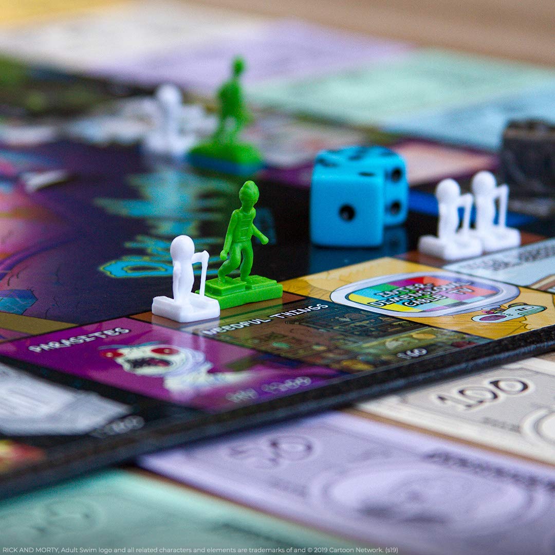 Monopoly Rick and Morty Board Game | Officially Licensed USAOPOLY