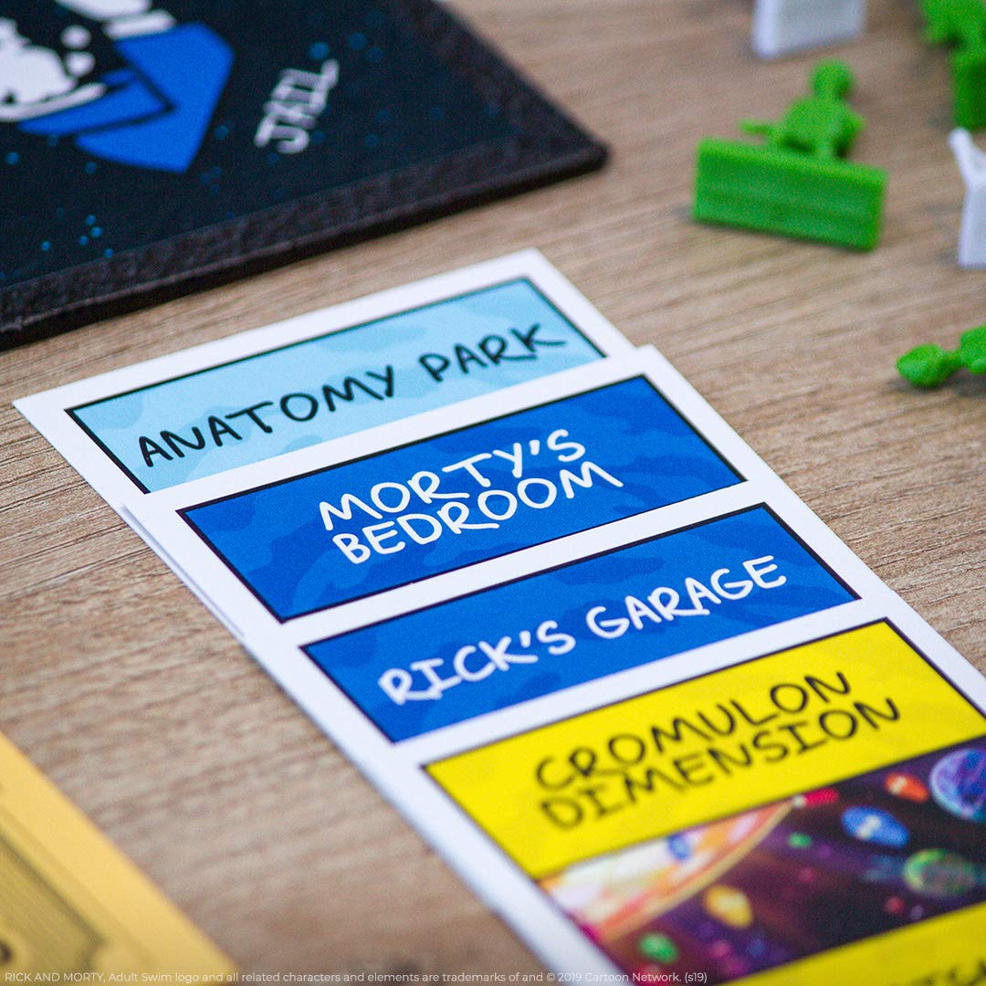 Monopoly Rick and Morty Board Game | Officially Licensed USAOPOLY