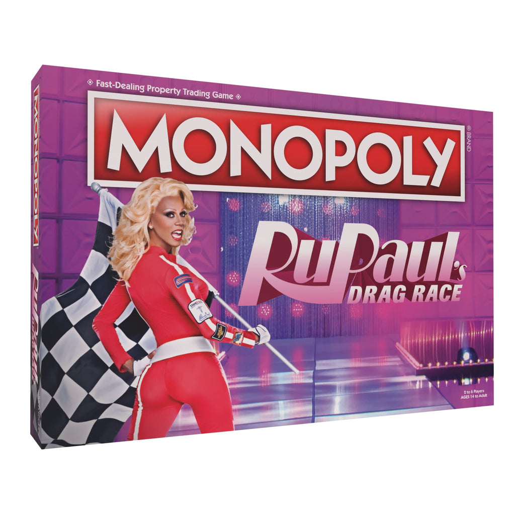USAOPOLY Monopoly RuPaul's Drag Race – Official Collectible Board Game for 6 Players