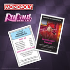 USAOPOLY Monopoly RuPaul's Drag Race – Official Collectible Board Game for 6 Players