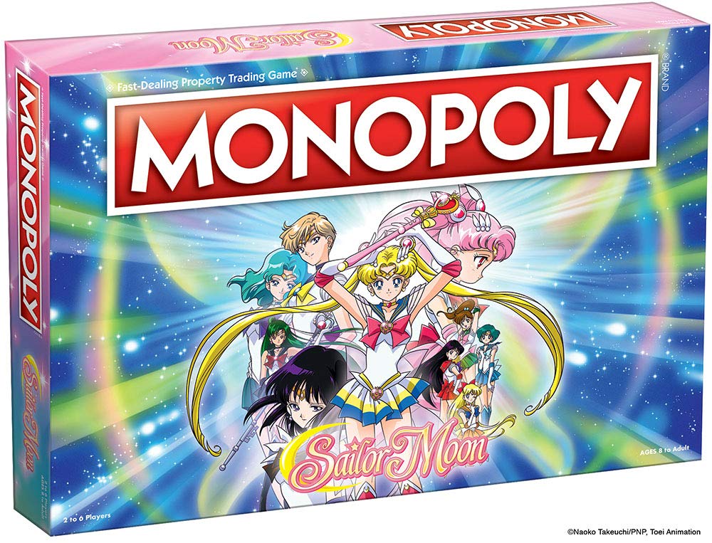 USAOPOLY Monopoly Sailor Moon Board Game – Officially Licensed Edition