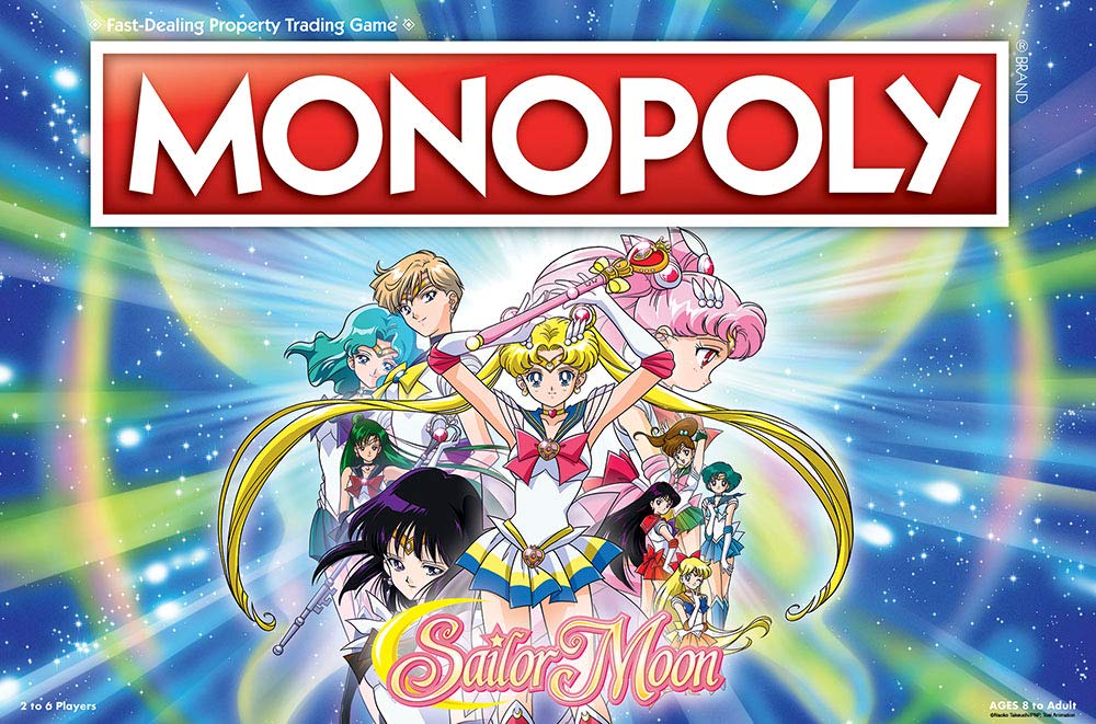 USAOPOLY Monopoly Sailor Moon Board Game – Officially Licensed Edition