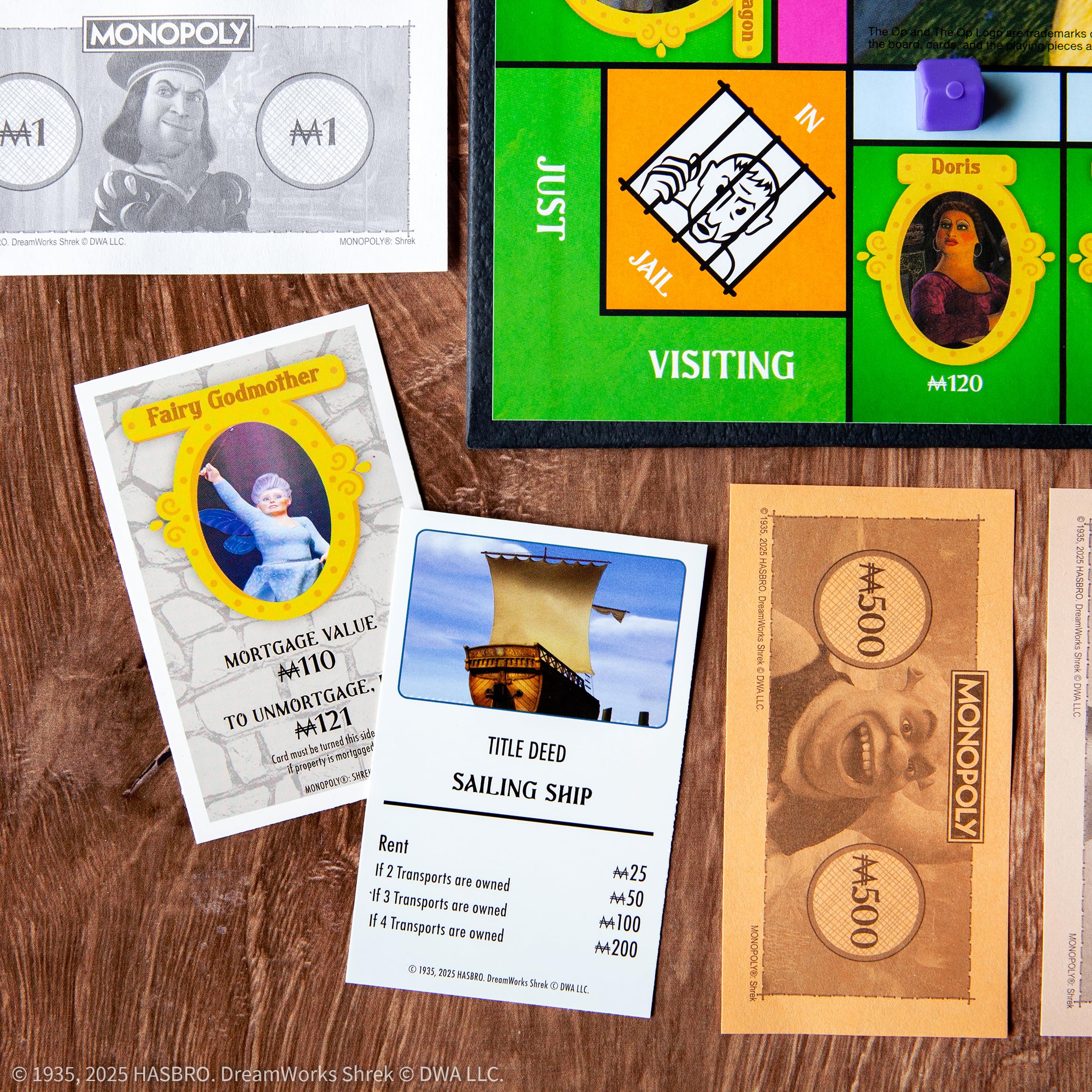 MONOPOLY: Shrek Edition Board Game – Buy, Sell & Trade with Shrek & Friends | USAOPOLY