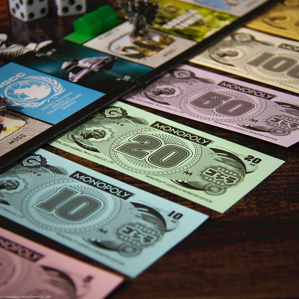 Monopoly: Godzilla by USAOPOLY – Collectible Kaiju Board Game