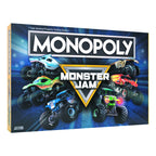 USAOPOLY Monopoly: Monster Jam – Collectible Trucks Including Grave Digger, El Toro Loco
