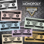 USAOPOLY Monopoly: Monster Jam – Collectible Trucks Including Grave Digger, El Toro Loco