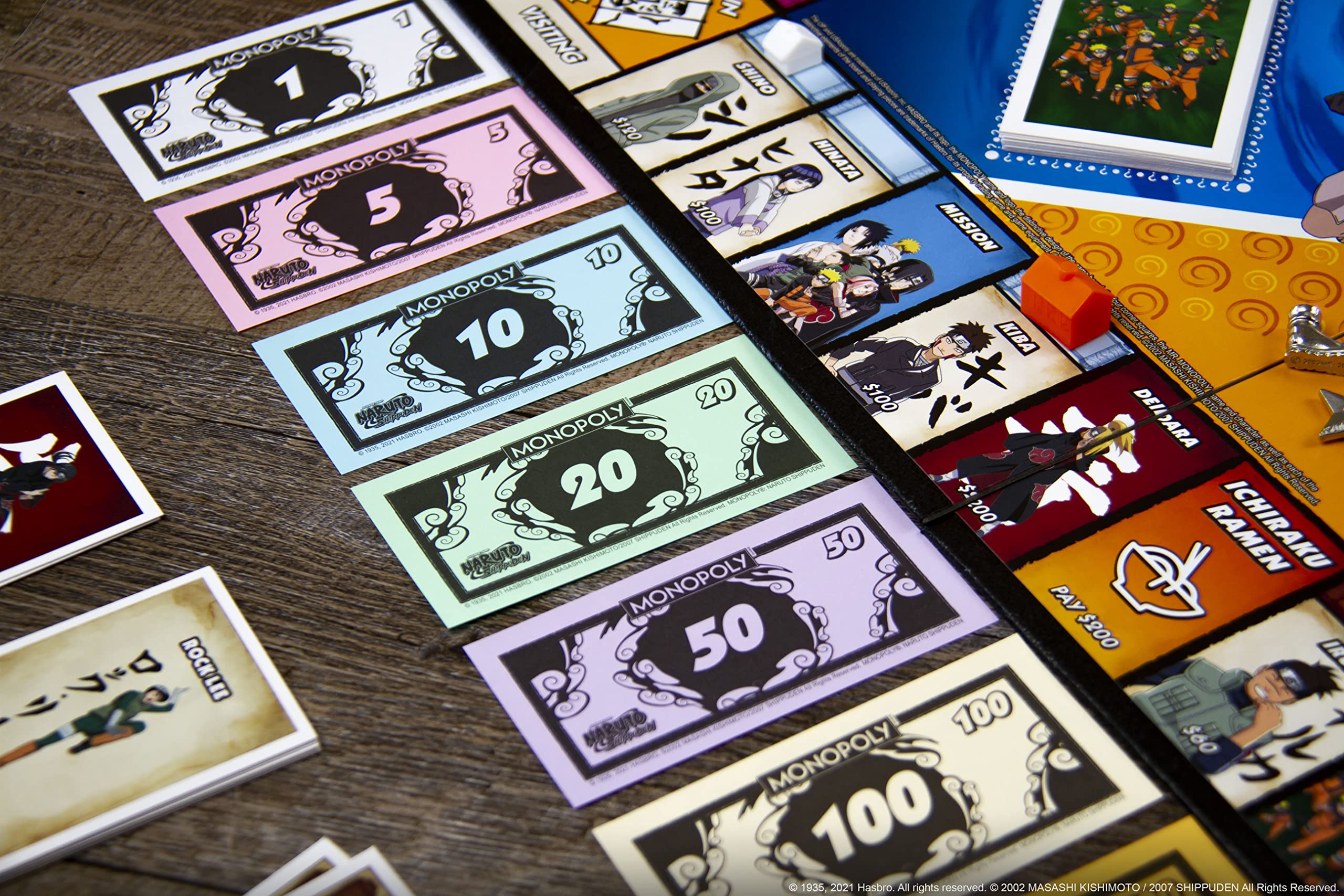 Monopoly: Naruto | Collectible Edition Board Game by USAOPOLY | 2-6 Players