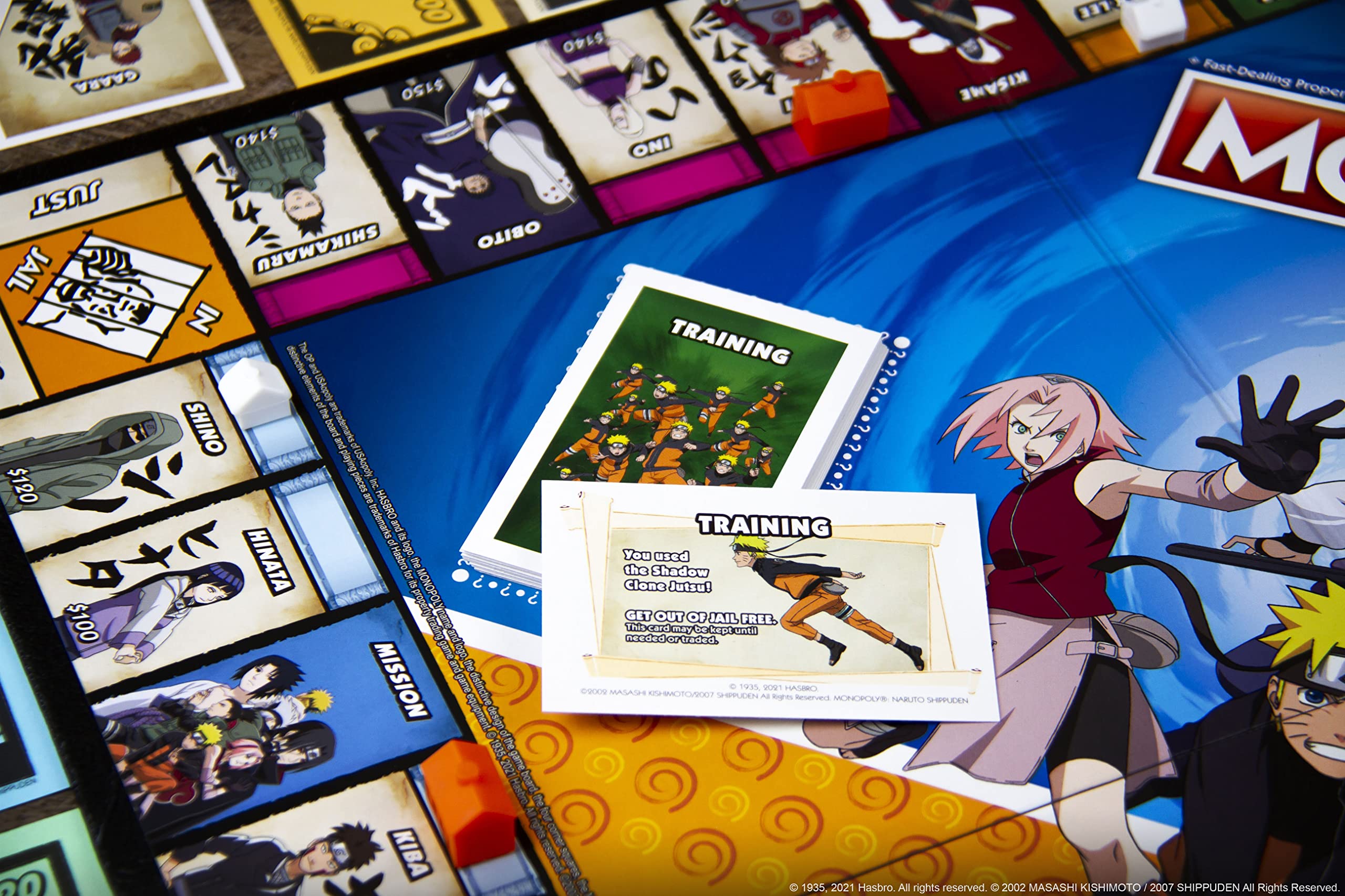 Monopoly: Naruto | Collectible Edition Board Game by USAOPOLY | 2-6 Players