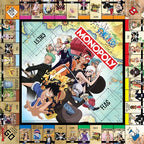 USAOPOLY Monopoly: One Piece Edition Board Game | Dressrosa Adventure & 9 Custom Tokens