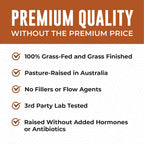 USDA Organic Beef Liver Capsules – Grass-Fed & Pasture-Raised in Australia | 180 Capsules