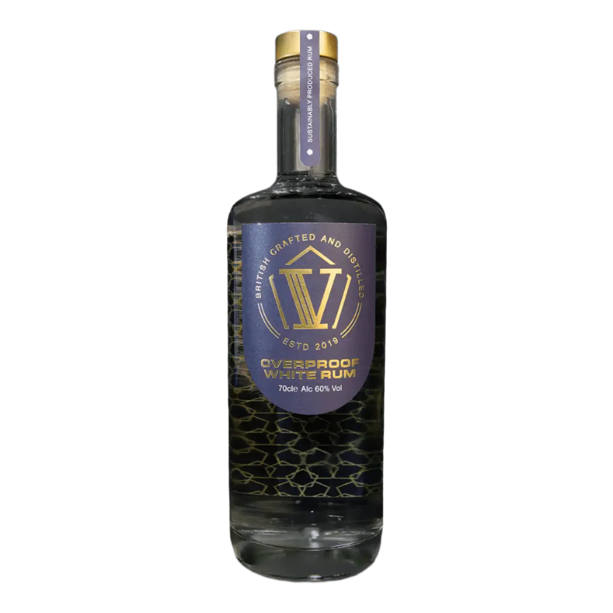 "V" Overproof White Rum, 70cl
