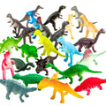 ValeforToy 82-Piece Mini Dinosaur Set - Party Favors & Cupcake Toppers