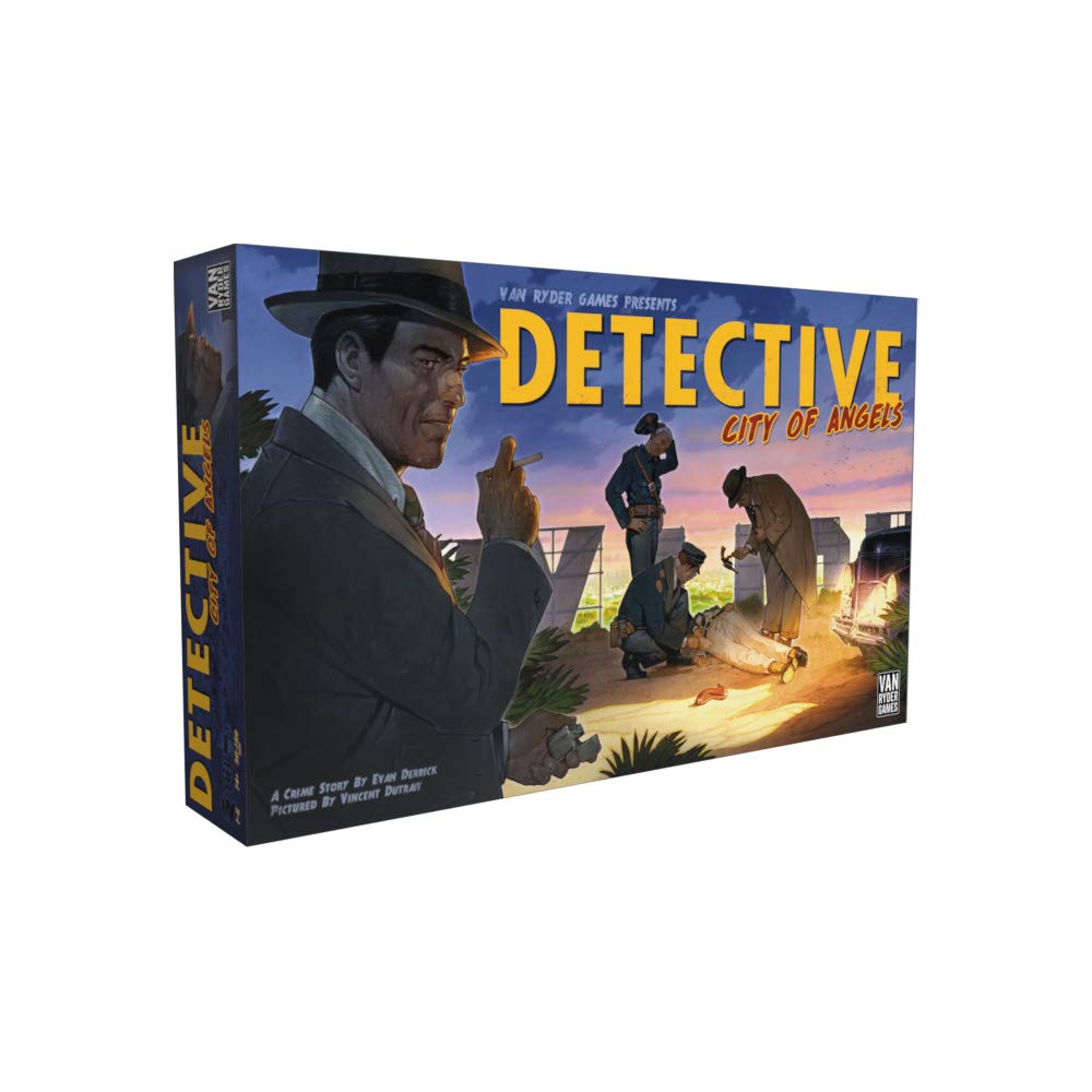 Van Ryder Games Detective City of Angels Board Game | 1-5 Players, 30-150 Min, Ages 14+