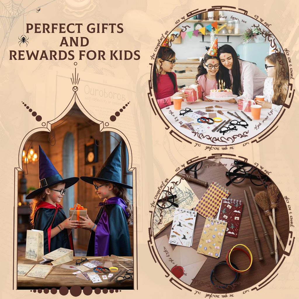 Vanblue 84Pcs Wizard Party Favors – Magic Themed Goodie Bags & Classroom Rewards