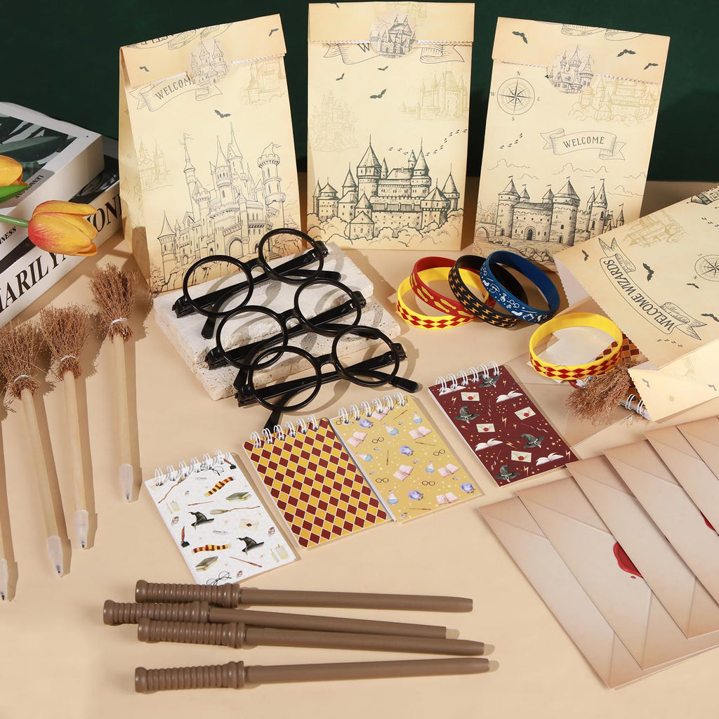 Vanblue 84Pcs Wizard Party Favors – Magic Themed Goodie Bags & Classroom Rewards