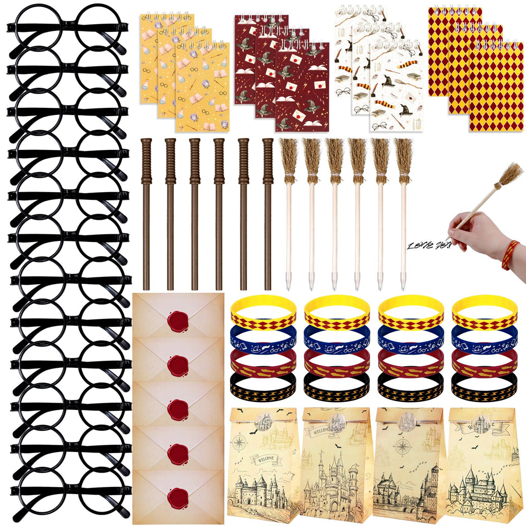 Vanblue 84Pcs Wizard Party Favors – Magic Themed Goodie Bags & Classroom Rewards